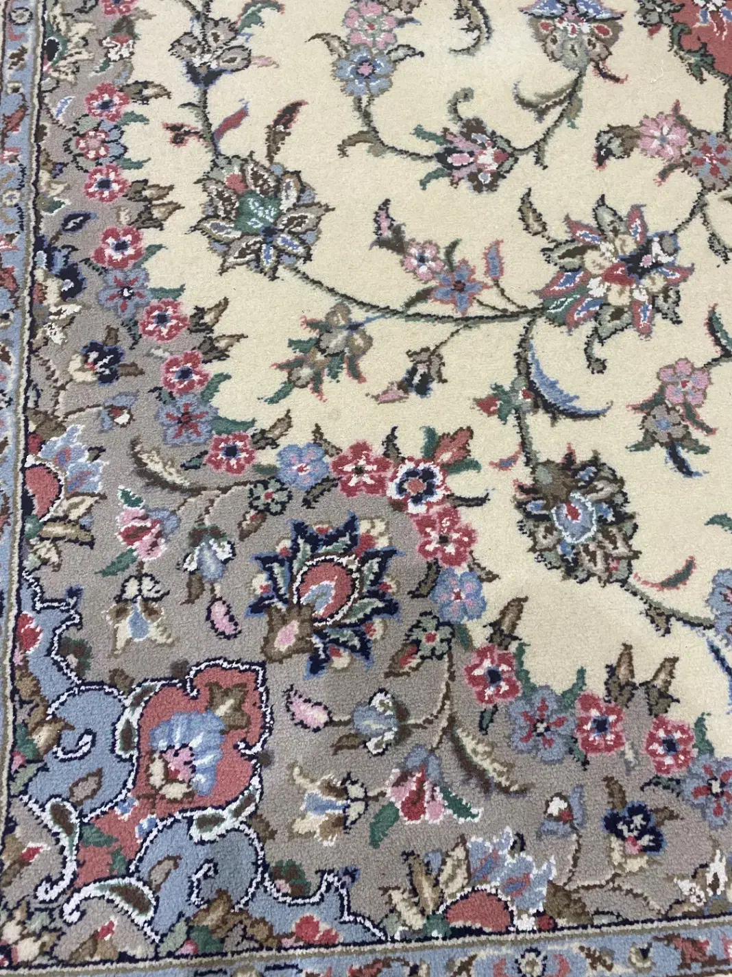 فرش دستبافت اردکان گل ابریشم سه عدد|فرش|کرج, باغستان|دیوار