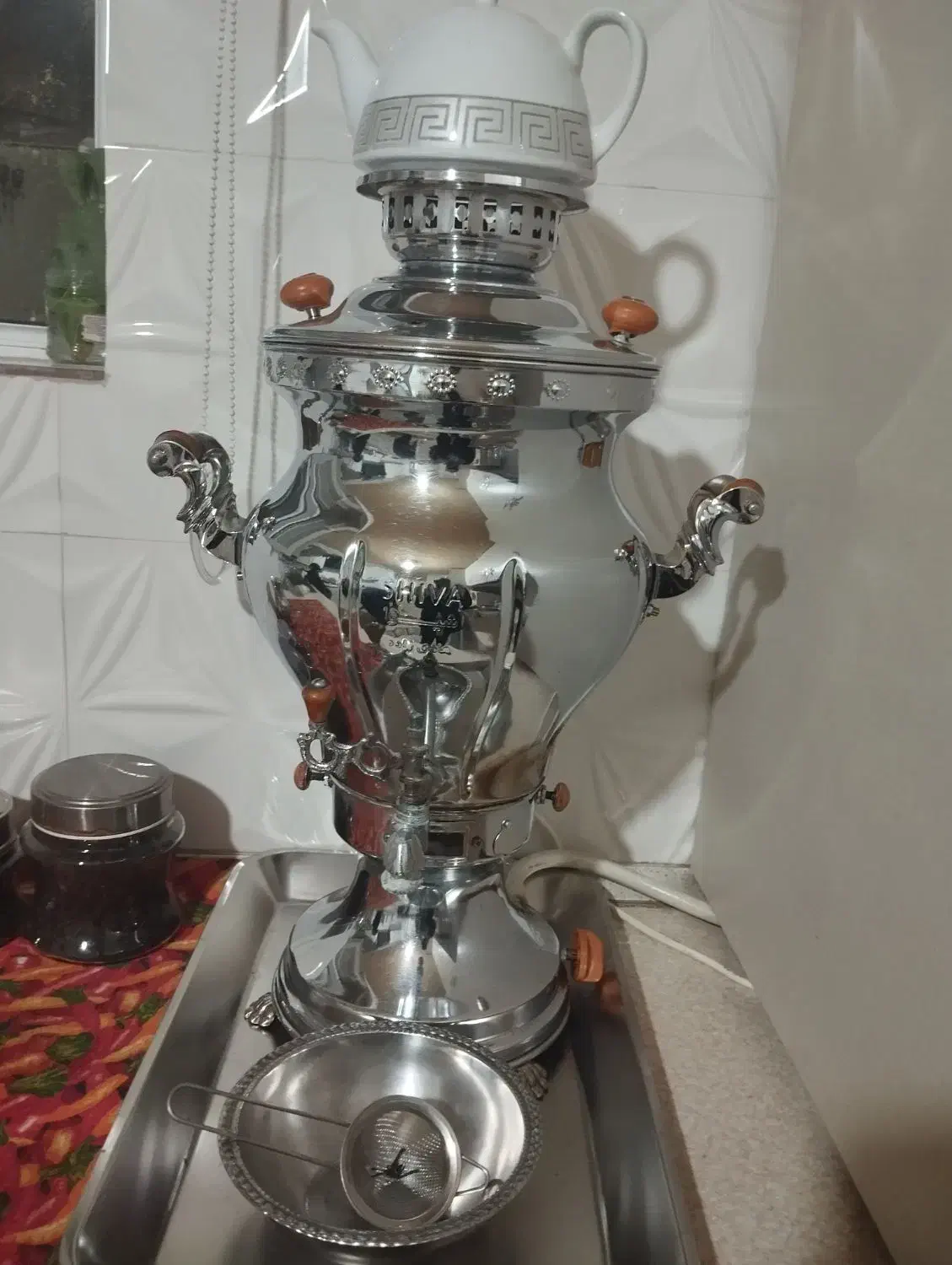 سماور ده لیتری|سماور، چای‌ساز، قهوه‌ساز|الوند, |دیوار