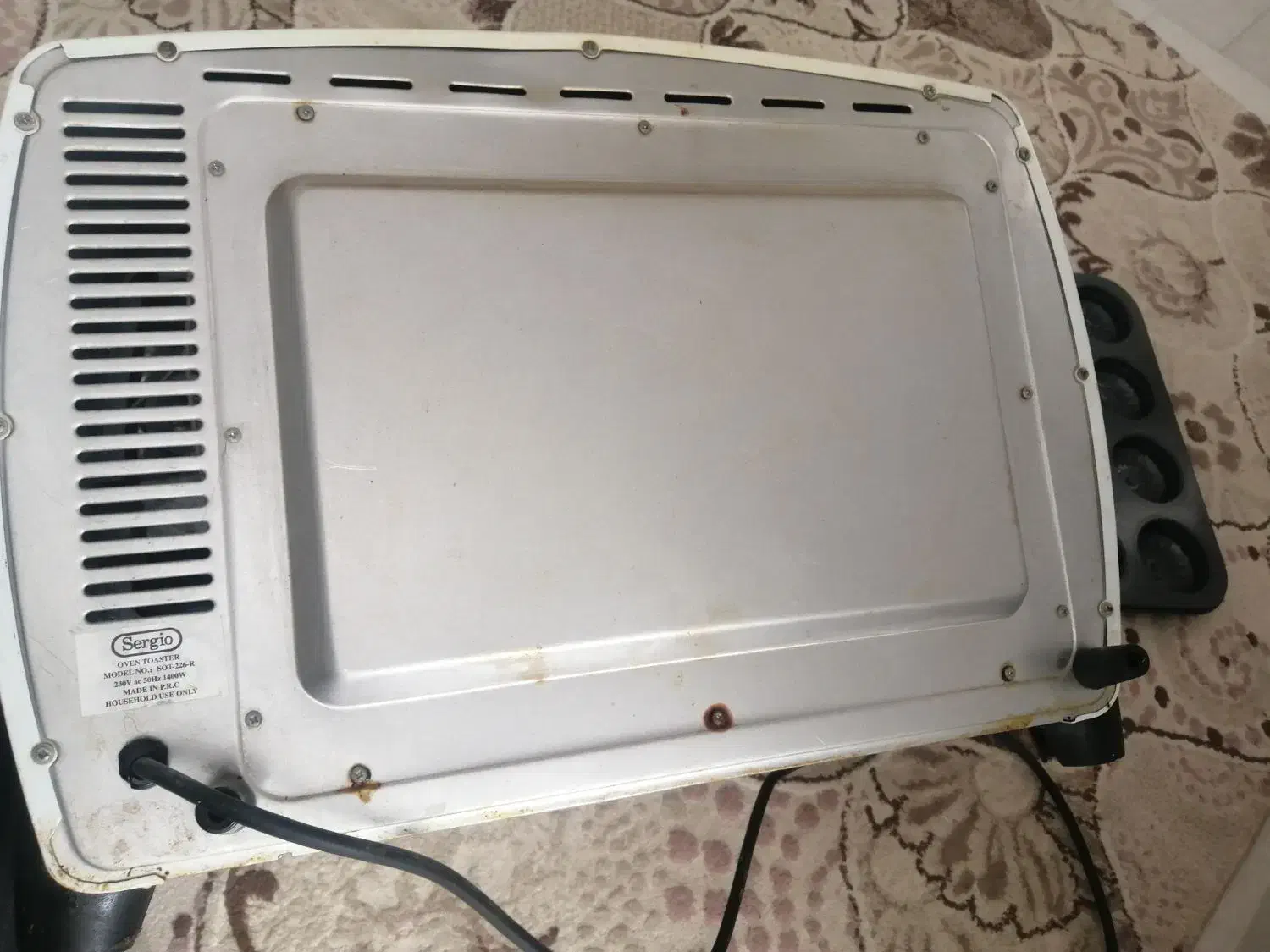 اون توستر sergio اصلی ایتالیایی|اجاق گاز و لوازم برقی پخت‌وپز|ایلام, |دیوار