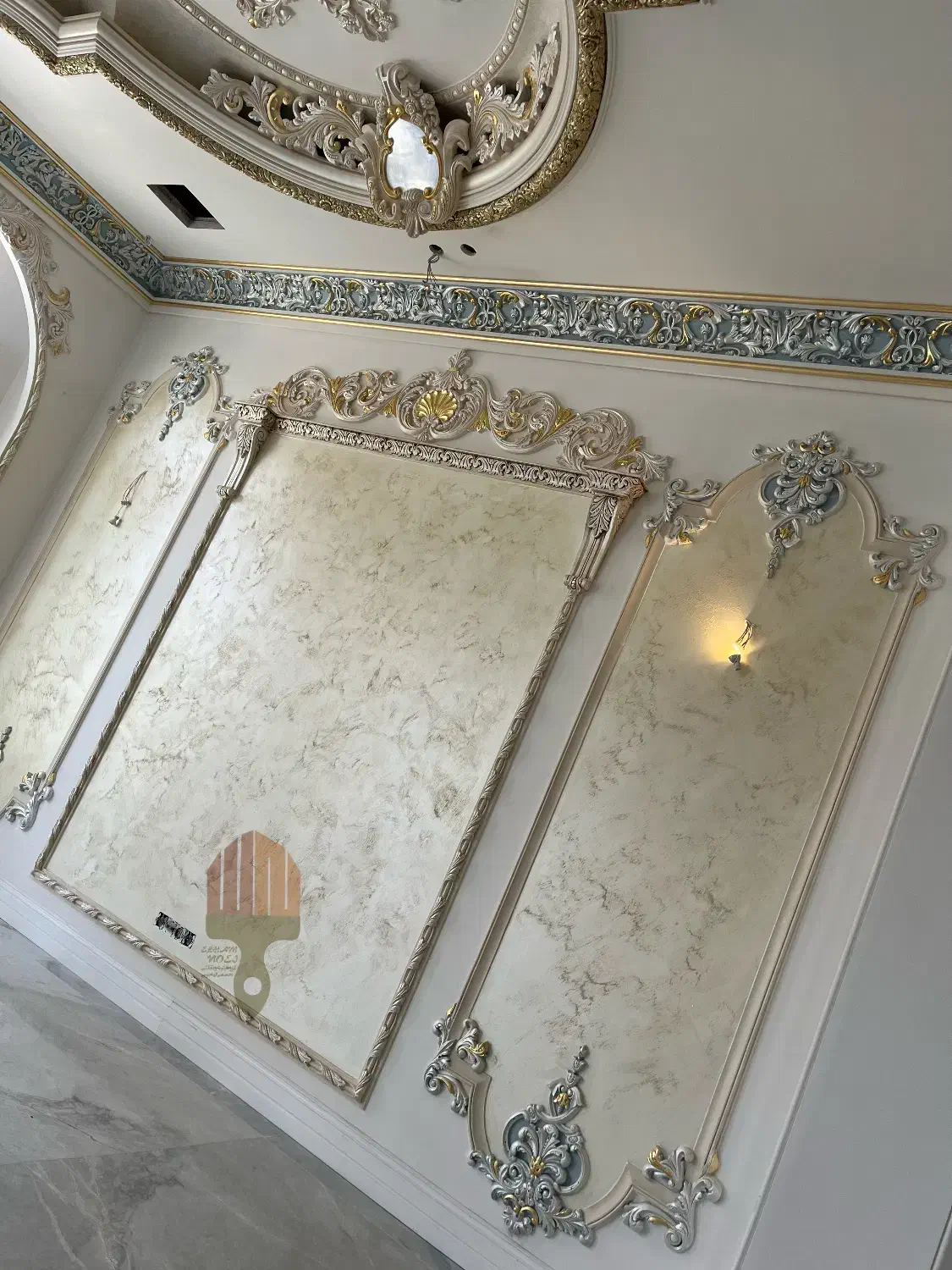 پتینه کاری و گچبری پیش ساخته|خدمات پیشه و مهارت|تهران, پاسداران|دیوار