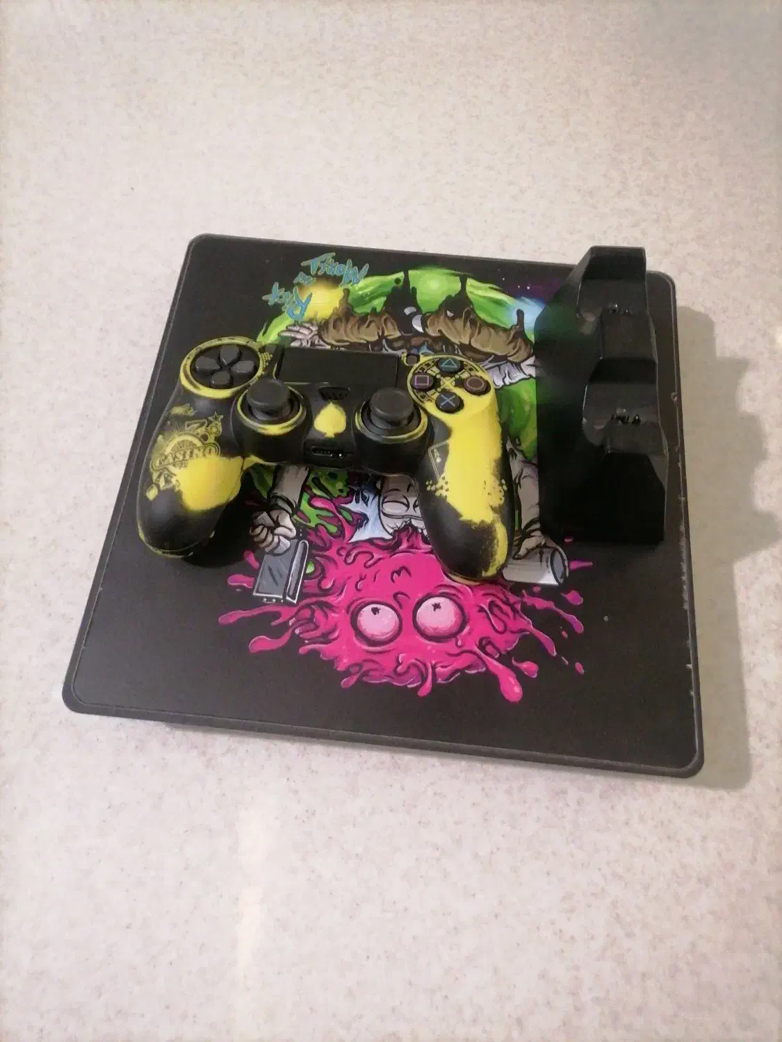 کنسول ps4 slim|کنسول، بازی ویدئویی و آنلاین|یزد, |دیوار