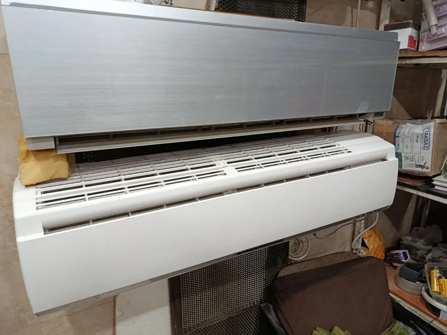 کولر گازی 24 ال جی پنل آینه ای|کولر گازی و فنکوئل|قدس, شهرک فرزان|دیوار