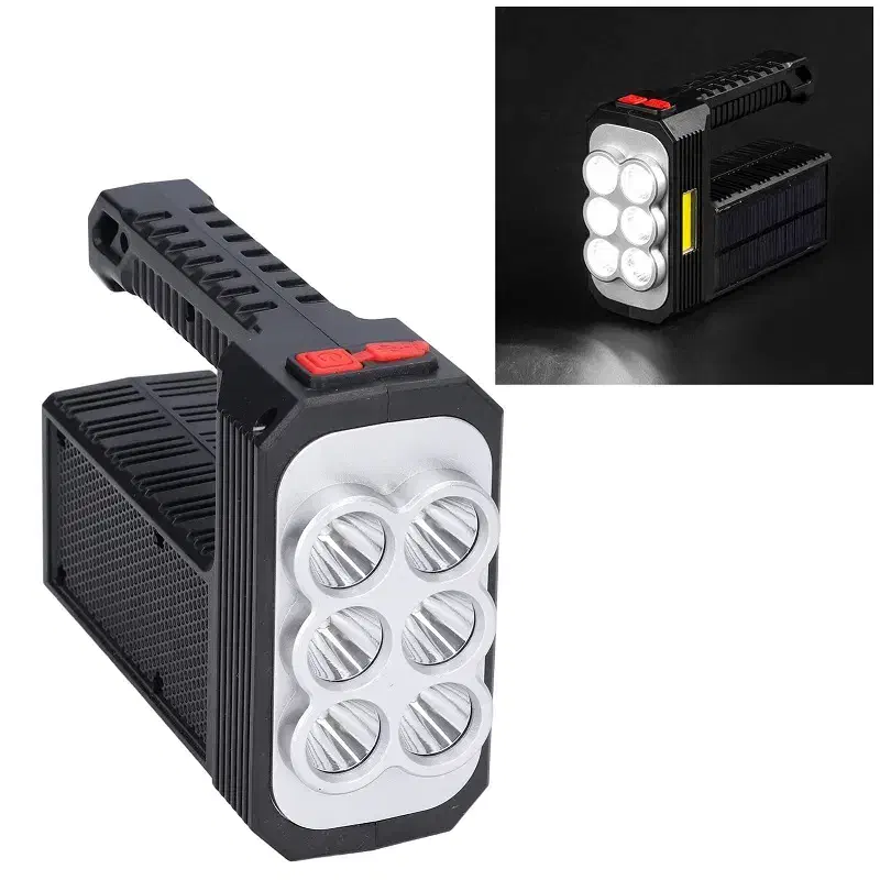 چراغ قوه چندکاره خورشیدی.پرداخت در محل|کوهنوردی و کمپینگ|تهران, شهرک امام خمینی|دیوار