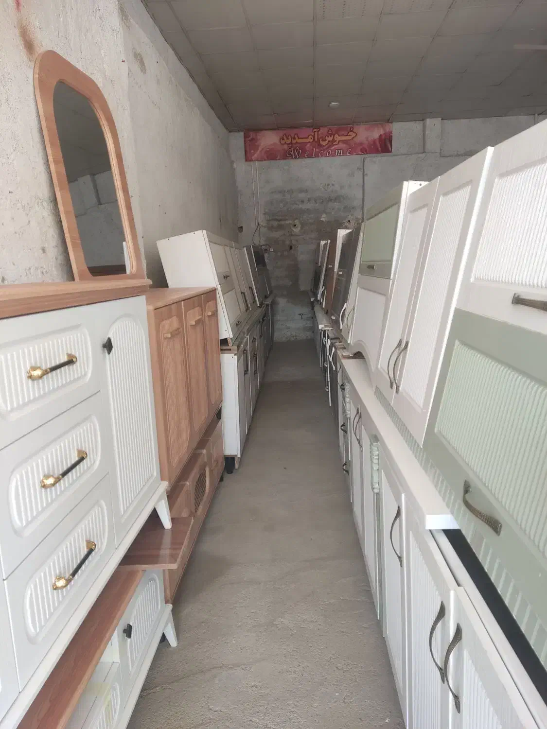 کابینت وکیوم اماده|کتابخانه، شلف، قفسه‌های دیواری|شیروان (خراسان), |دیوار