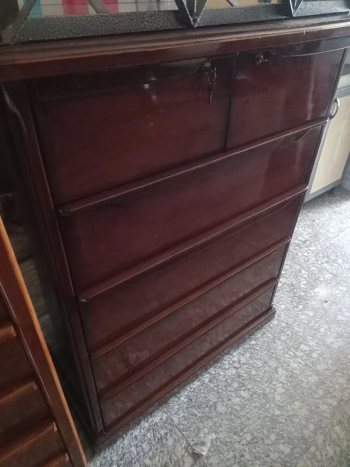 دراور چوبی و ام دی اف|جاکفشی، کمد، دراور|فاضل آباد, |دیوار