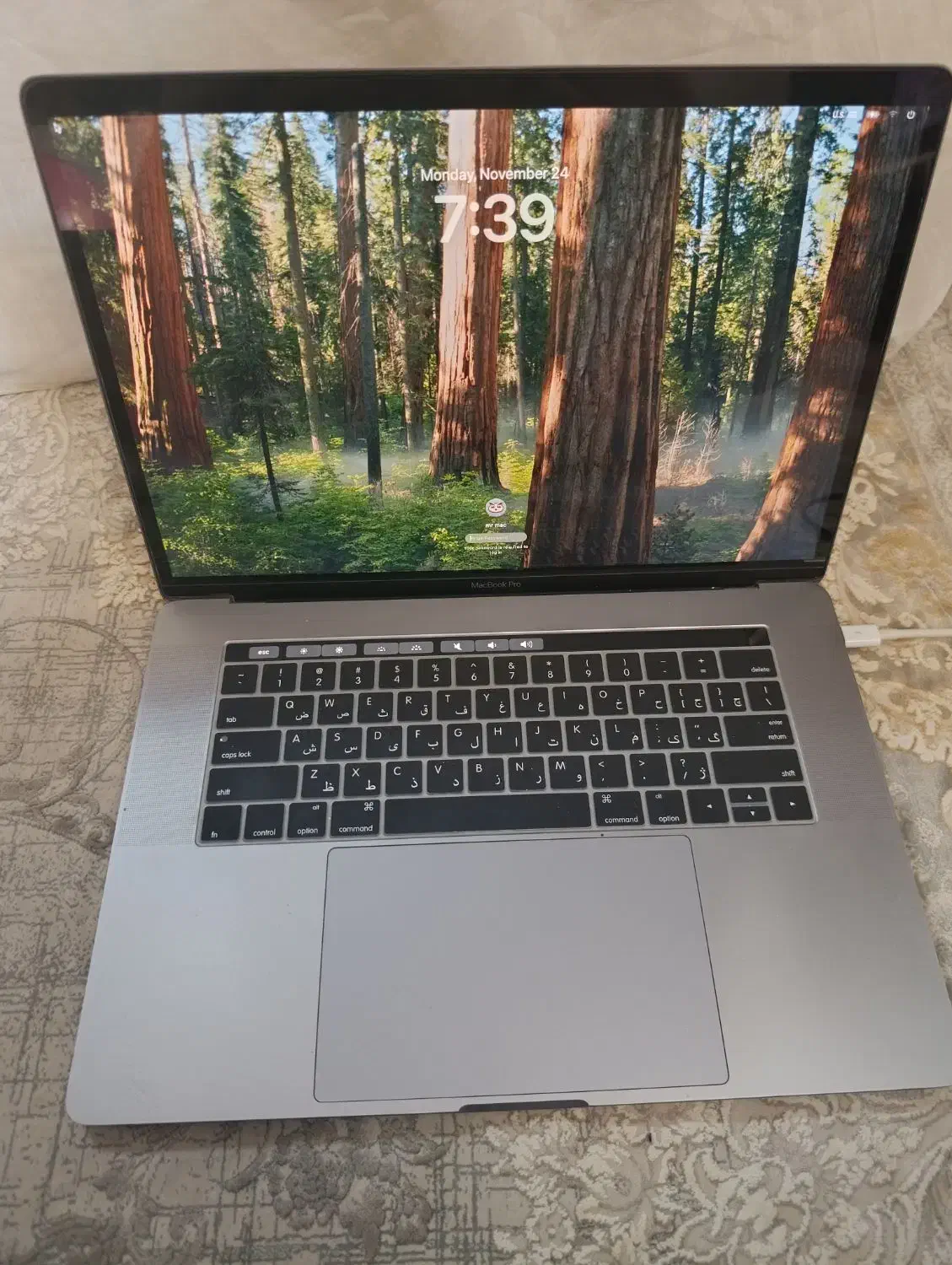 لپ تاپ mac book pro 2018|رایانه همراه|ارومیه, |دیوار