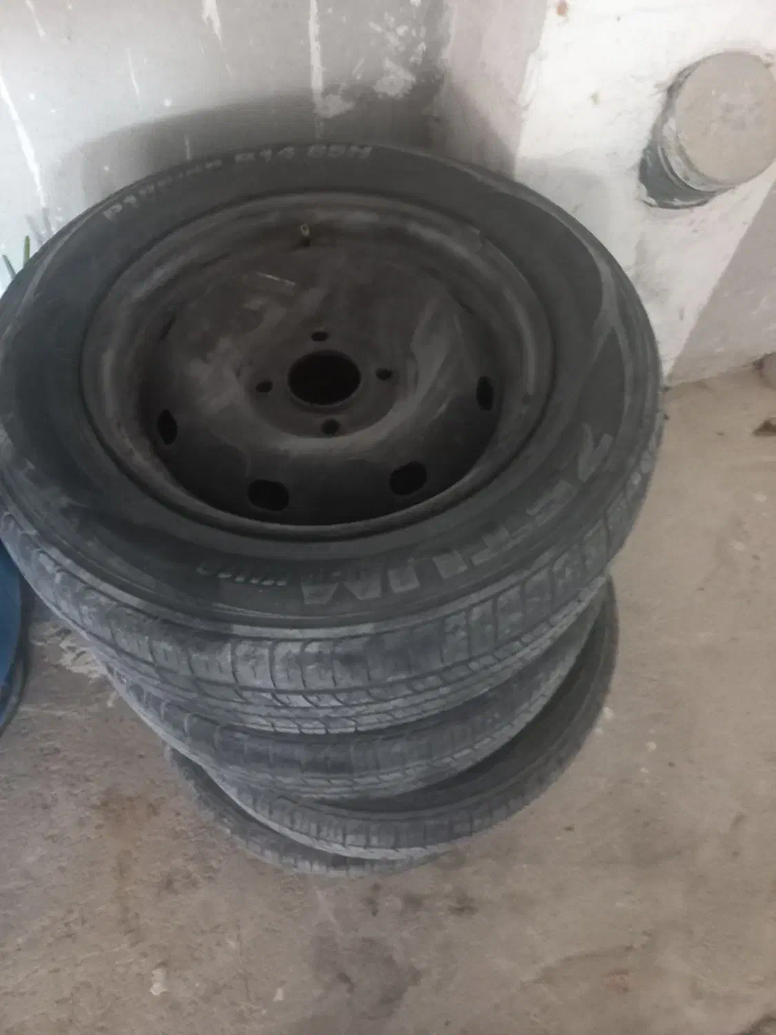 ۴عدد لاستیک پارس۱۴ بارینگ|قطعات یدکی و لوازم جانبی|جم, |دیوار