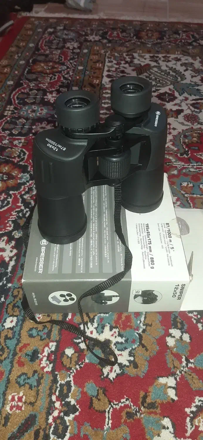 دوربین دوچشمی ۵۰×۱۲ برسر|کوهنوردی و کمپینگ|رشت, استقامت ۲|دیوار