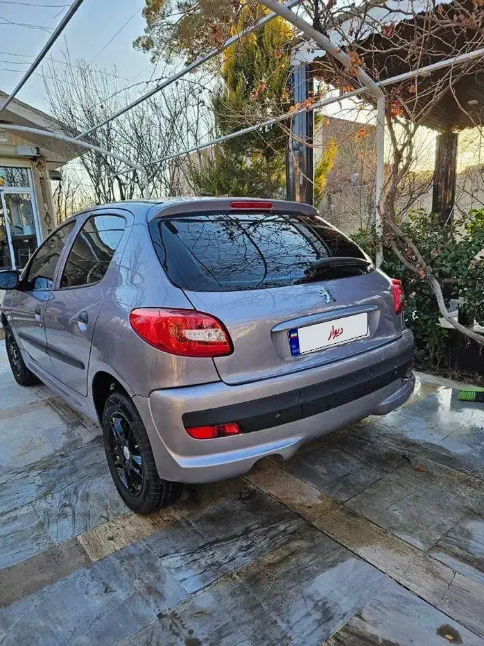 ۲۰۶ تیپ ۵ بدون رنگ|خودرو سواری و وانت|اصفهان, احمدآباد|دیوار