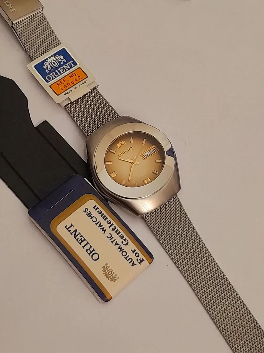 اورینت آپولو عتیقه اتوماتیک ۲۱ جواهر آکبند واقعی|کلکسیون اشیاء عتیقه|تهران, فرمانیه|دیوار