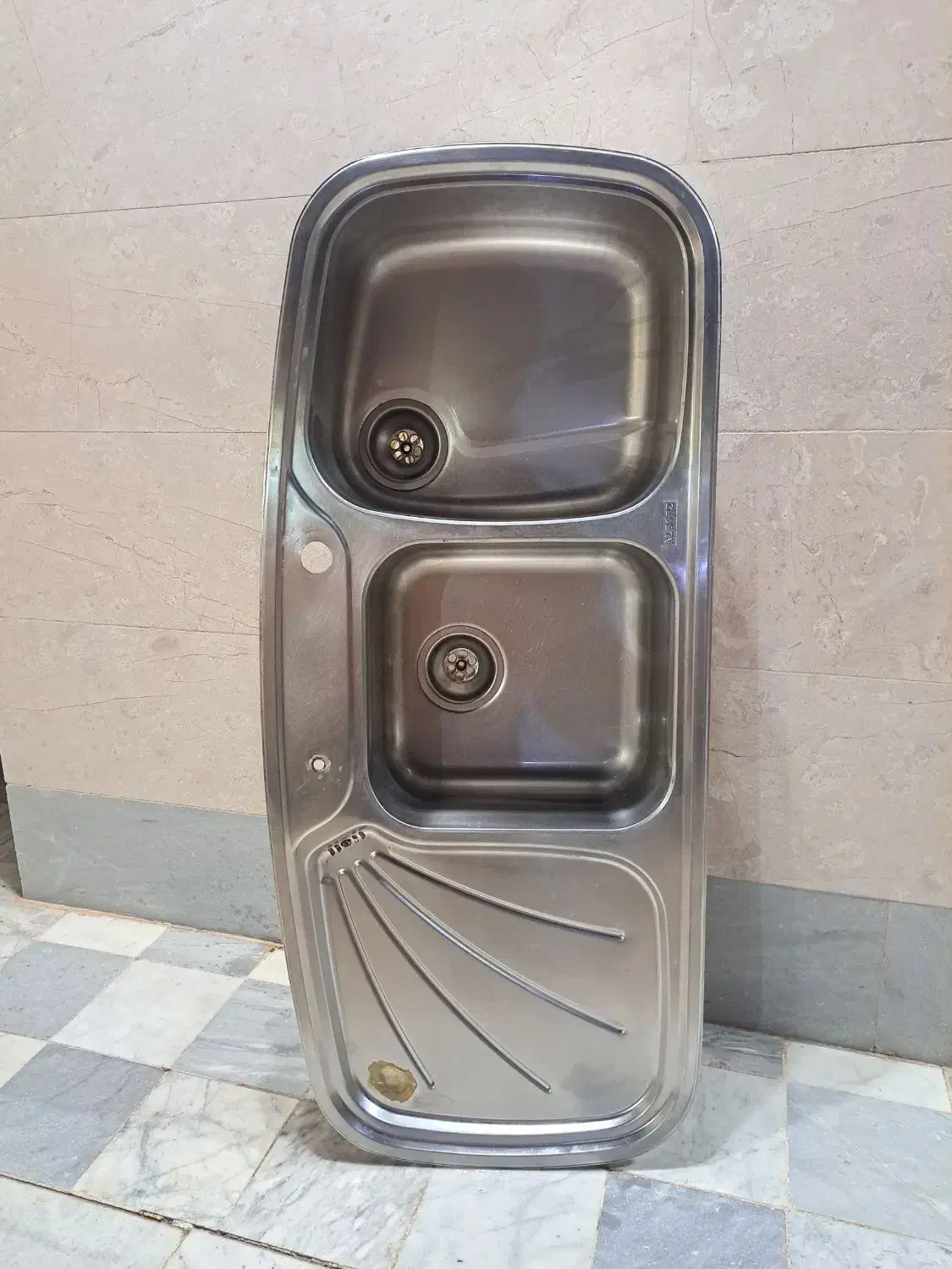 سینک ALBORZ استیل - کاملاً سالم و تمیز و با کیفیت|مصالح و تجهیزات ساختمان|اهواز, گلستان|دیوار