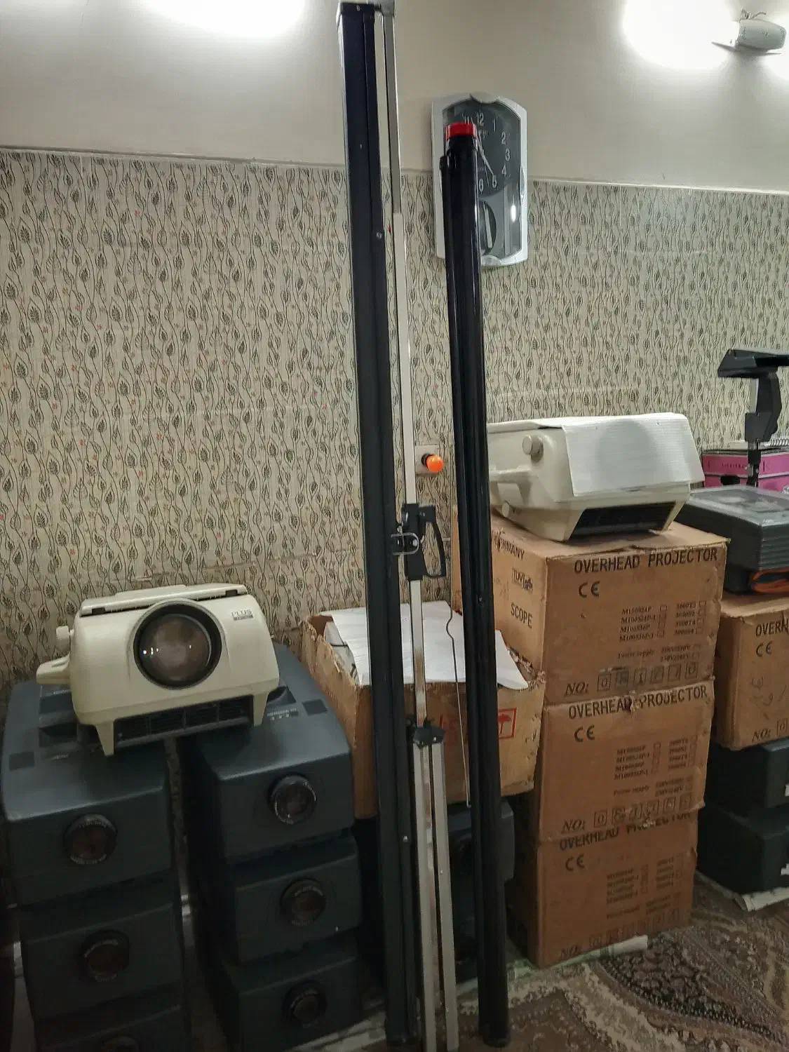 پرده نمایش ویدیو پروژکتور|تلویزیون و پروژکتور|ری, فیروزآبادی|دیوار