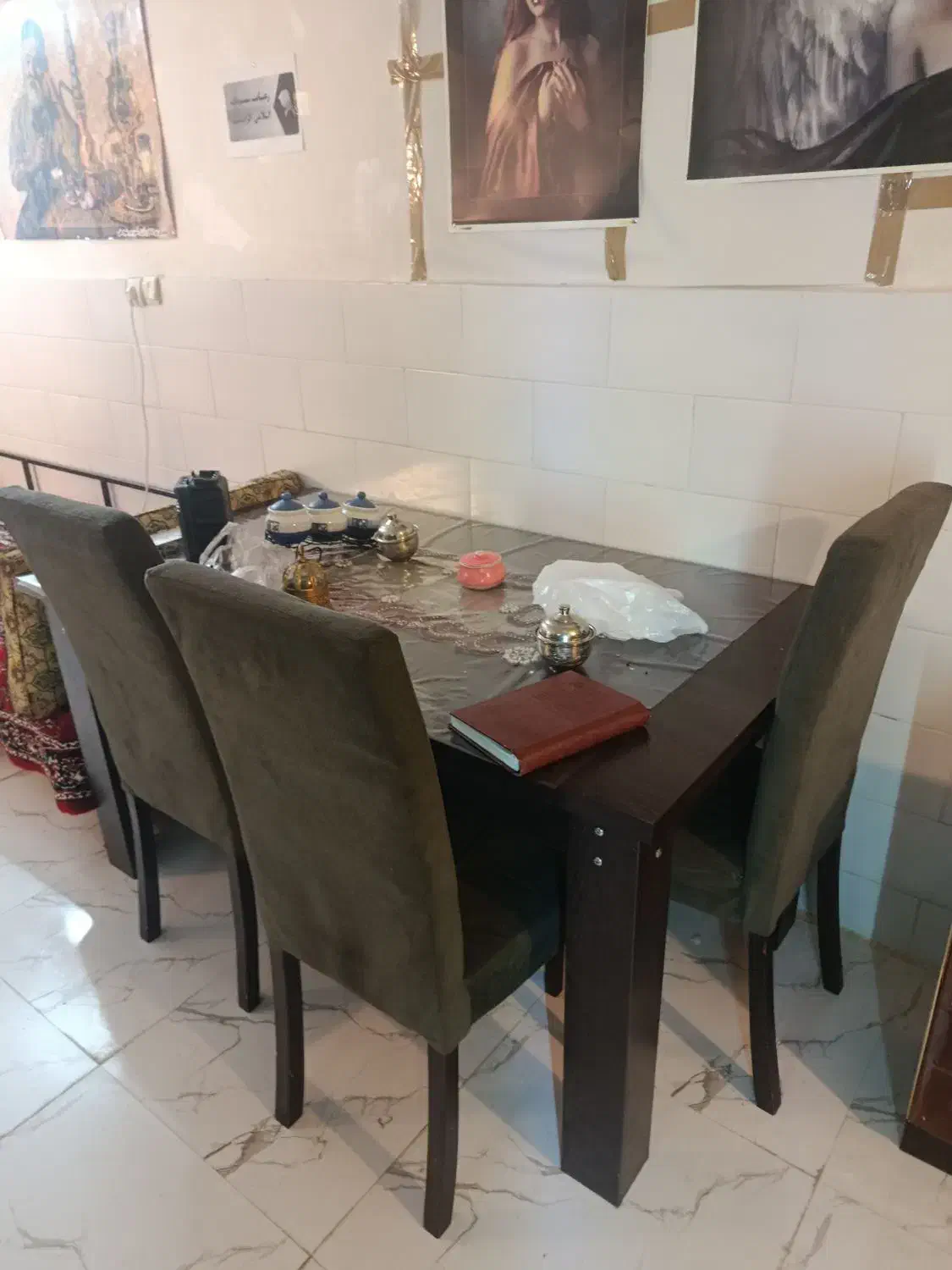 میز ناهار خوری ۶نفره|میز و صندلی غذاخوری|اراک, |دیوار