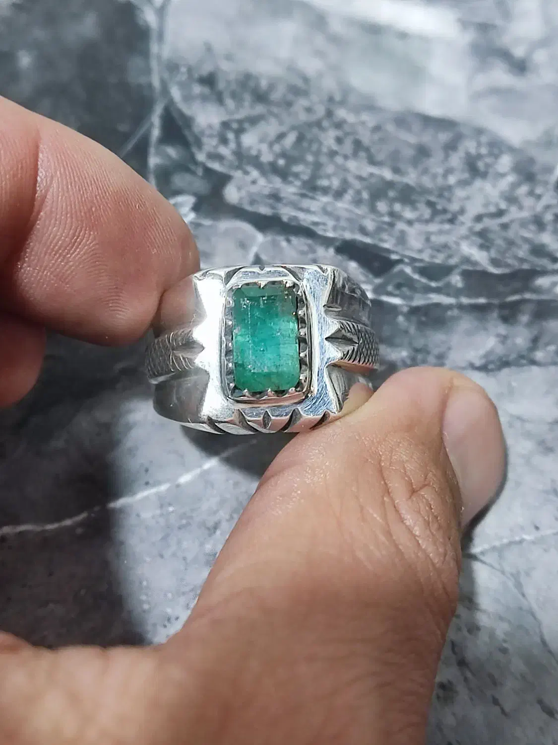 انگشتر زمرد پنجشیر افغانستان|جواهرات|سنقر, |دیوار