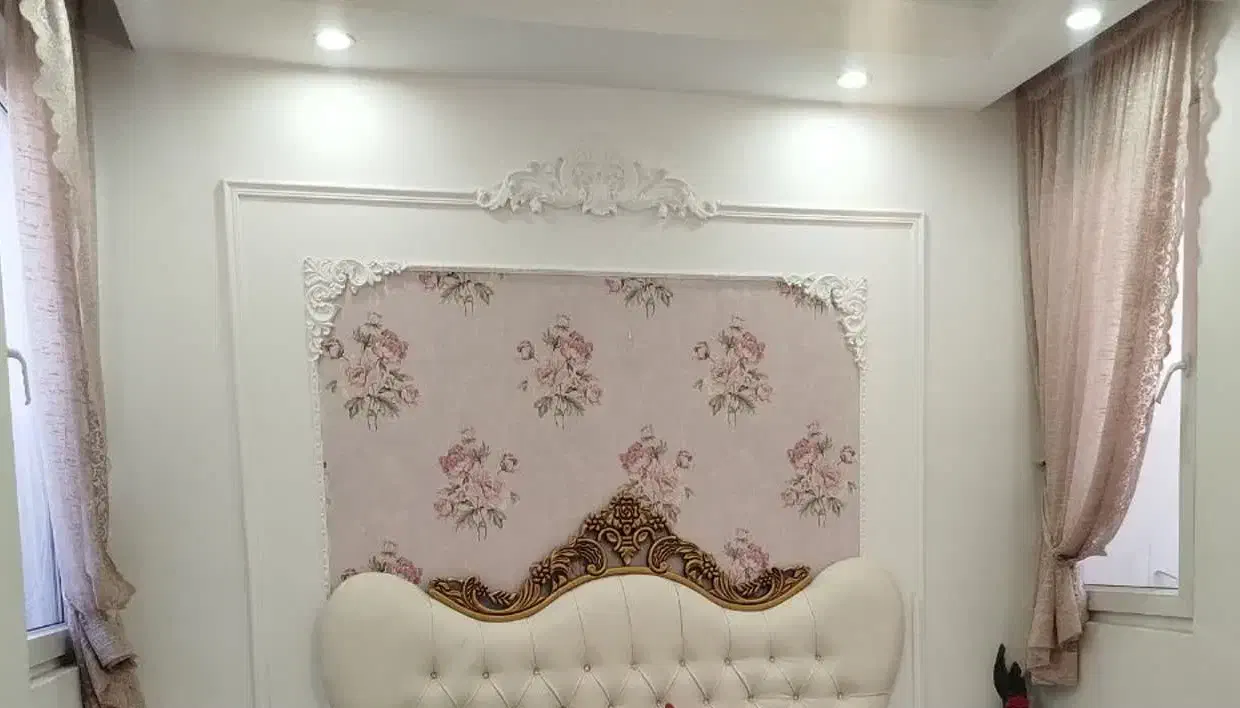 پرده آشپزخانه زیر فی به علت جا به جایی|پرده، رانر، رومیزی|مشهد, فرهنگیان (شهرک غرب)|دیوار