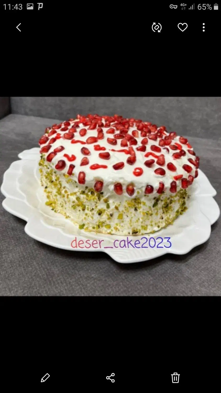 سفارش انواع کیک و دسر خانگی با طعمی فوق العاده|خدمات پذیرایی، مراسم|اهواز, کیانپارس |دیوار