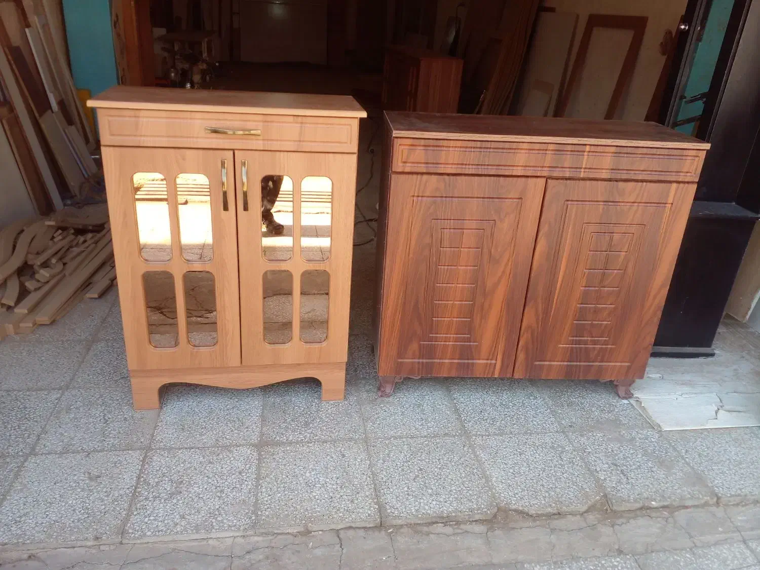 کمد جالباسی وکمد دیواری|جاکفشی، کمد، دراور|قم, قلعه کامکار|دیوار