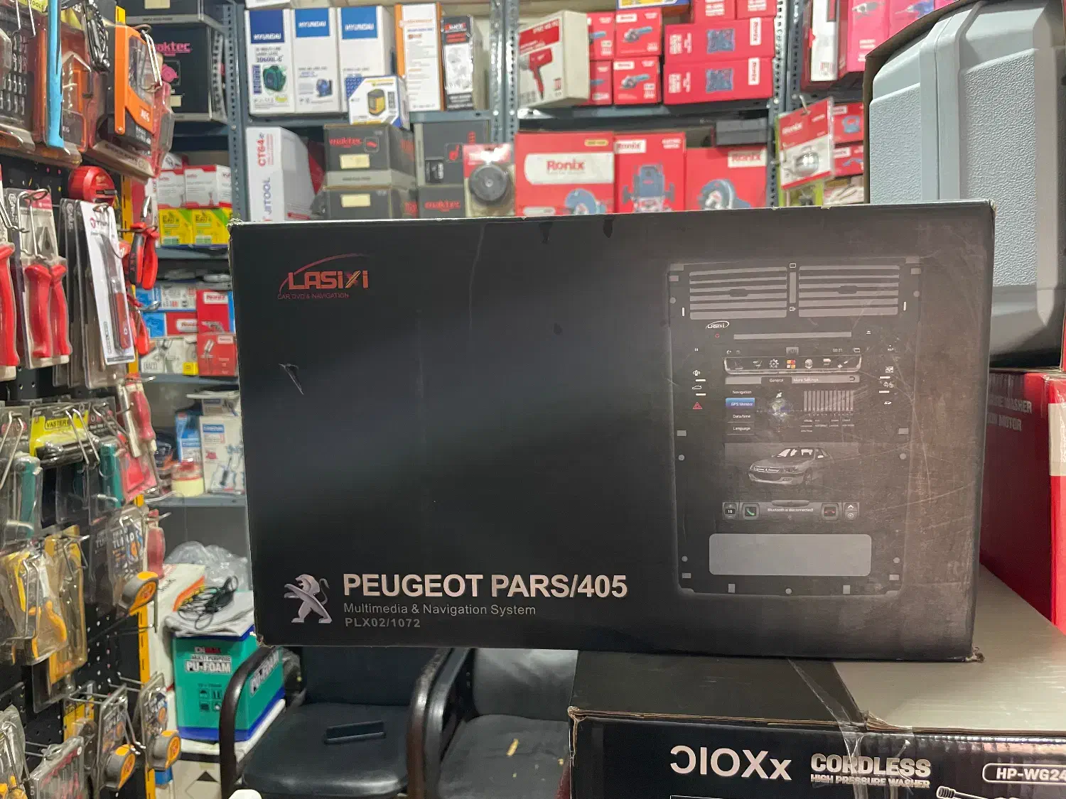 مانیتور بزرگ پژو پارس با رسیور دیجیتال|قطعات یدکی و لوازم جانبی|قائم‌شهر, |دیوار