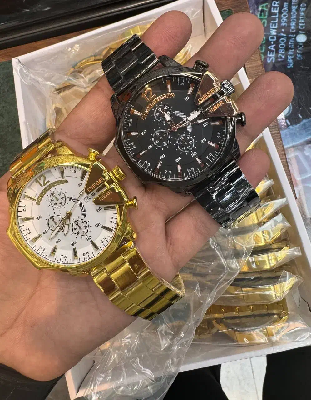 ساعت دیزل شاخدار / تقویم دار/ رنگ ثابت/ضد آب|ساعت|مشهد, طبرسی شمالی|دیوار