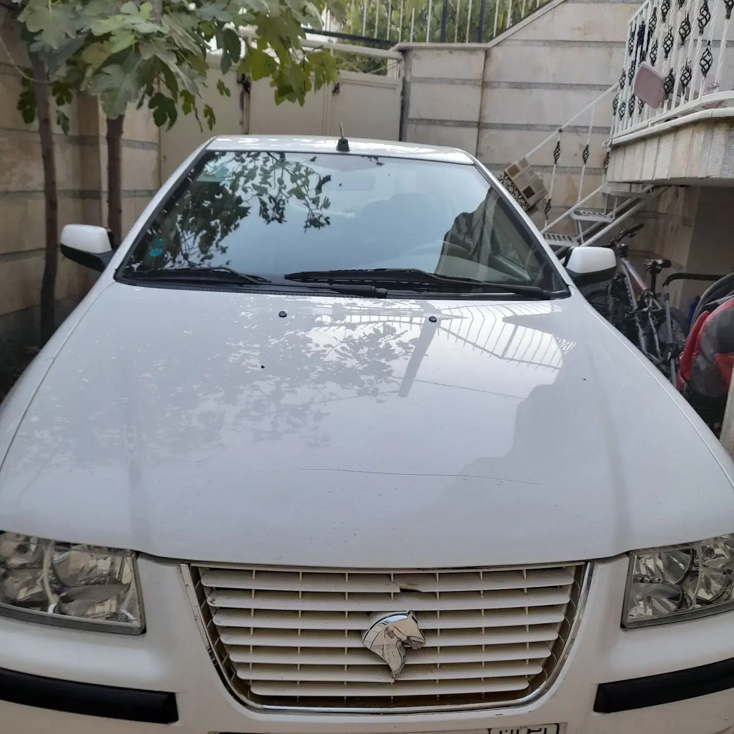 سمند سفید ۳۰/۰۰۰ کیلومتر|خودرو سواری و وانت|سنندج, |دیوار