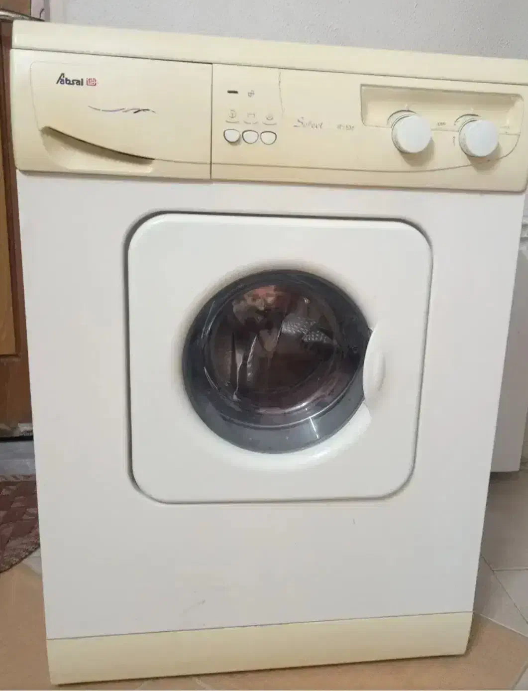 ماشین لباسشویی آبسال موتورآلمان|ماشین لباسشویی و خشک‌کن لباس|قم, باغ کرباسی|دیوار