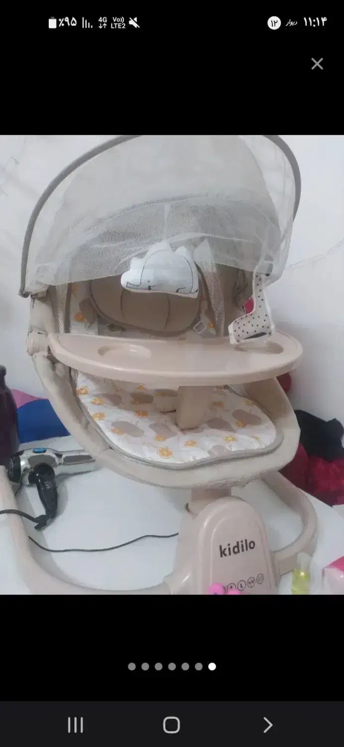 گهواره برقی|اسباب و اثاث بچه|قم, در بهشت|دیوار