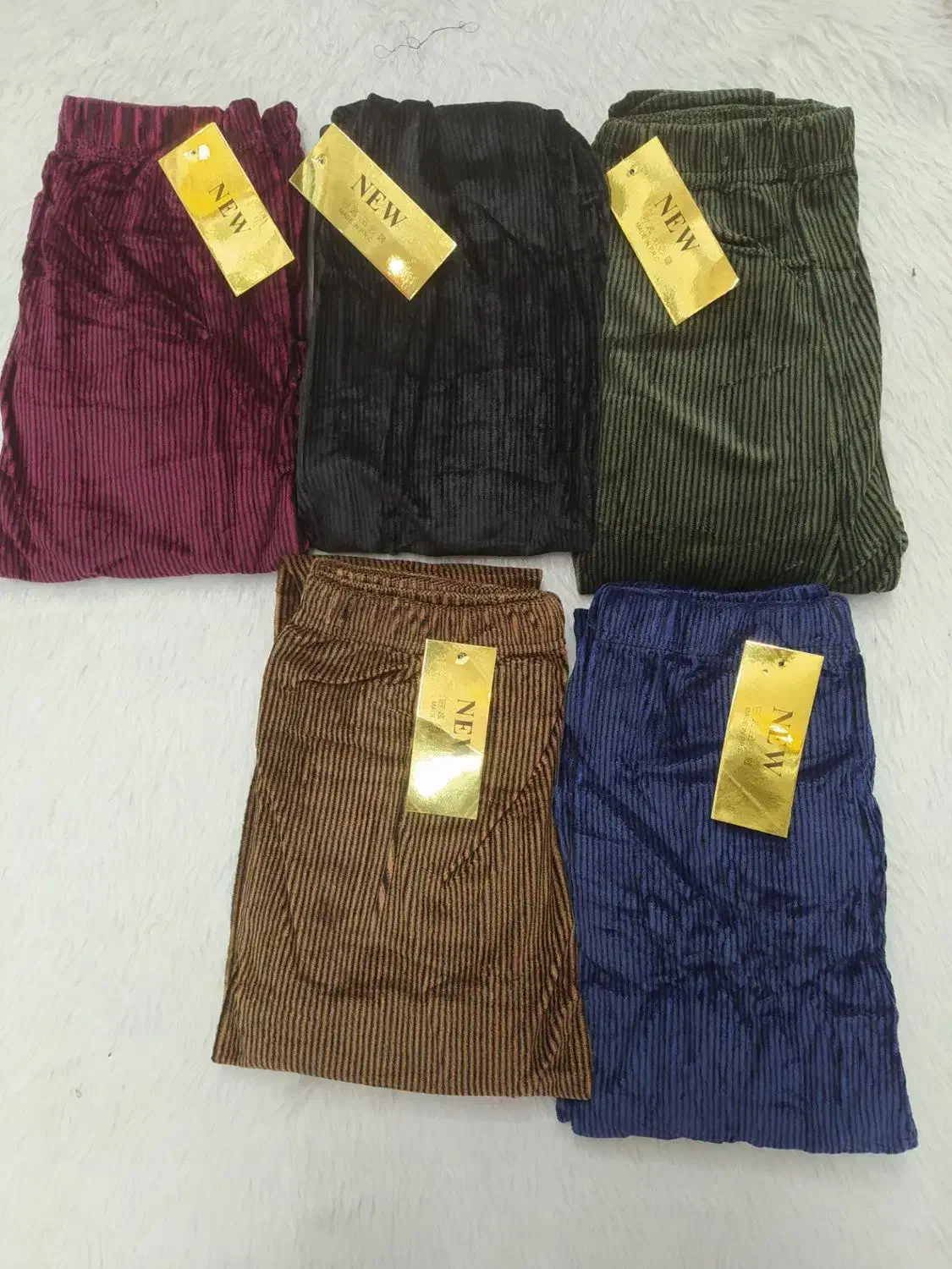 شلوار مخمل زنانه گرم بالا|لباس|کاشمر, |دیوار