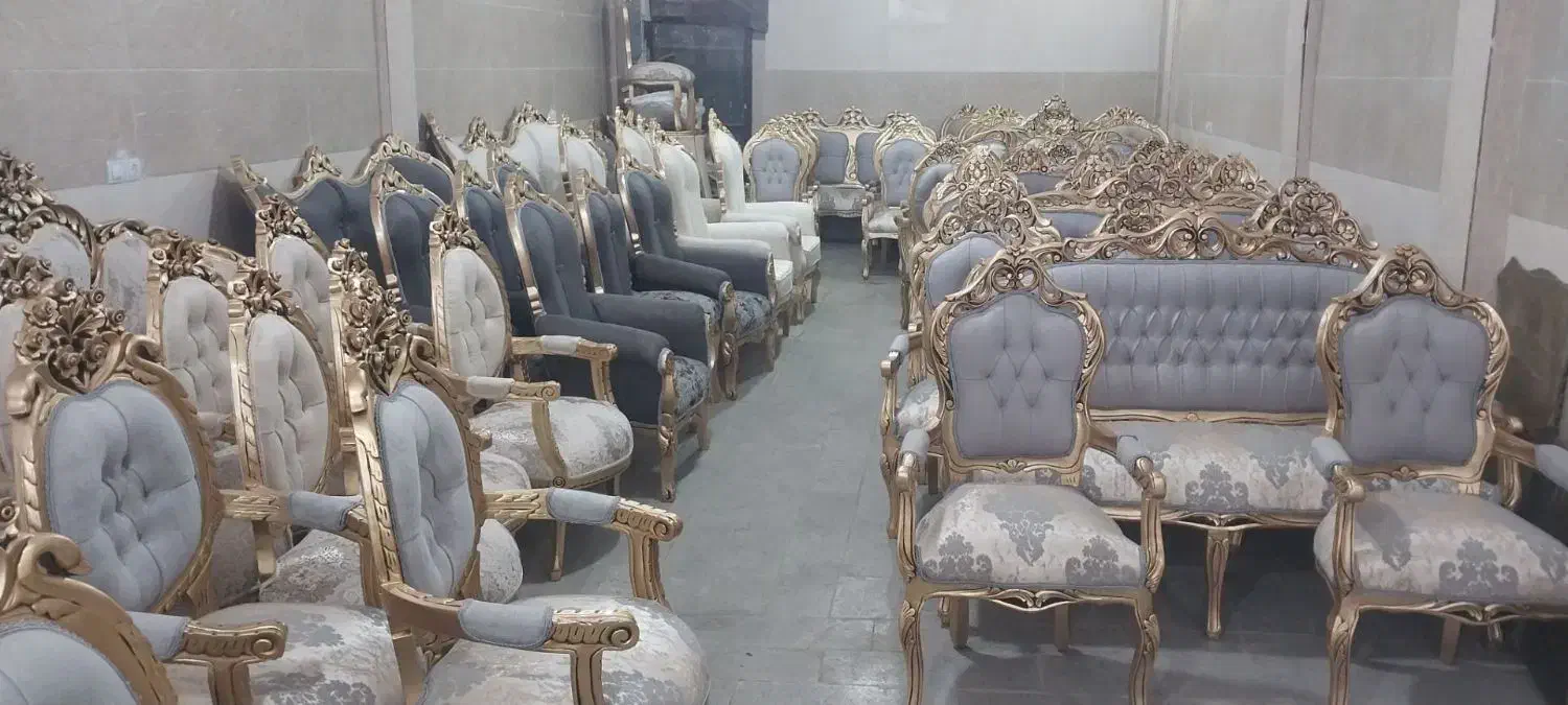 فروش مبلمان استیل سلطنتی|مبلمان خانگی و میز عسلی|مشهد, طبرسی شمالی|دیوار