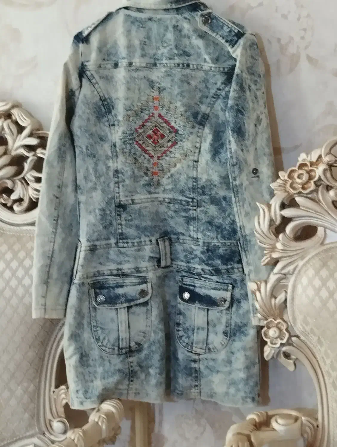 مانتو لی در حد نو دوبار پوشیدم زیر قیمت فوری|لباس|ری, فیروزآبادی|دیوار