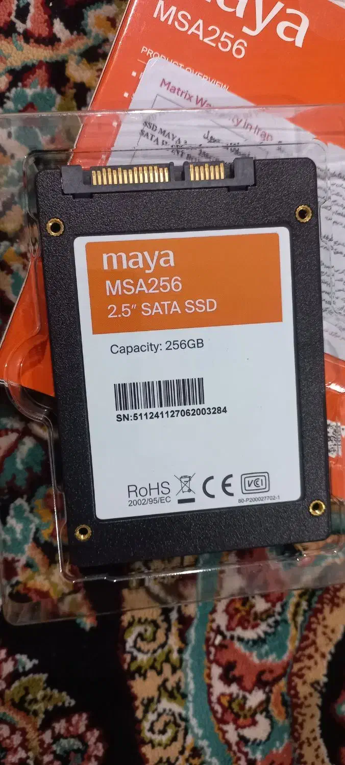 هارد ssd256maya|قطعات و لوازم جانبی رایانه|کرمانشاه, |دیوار