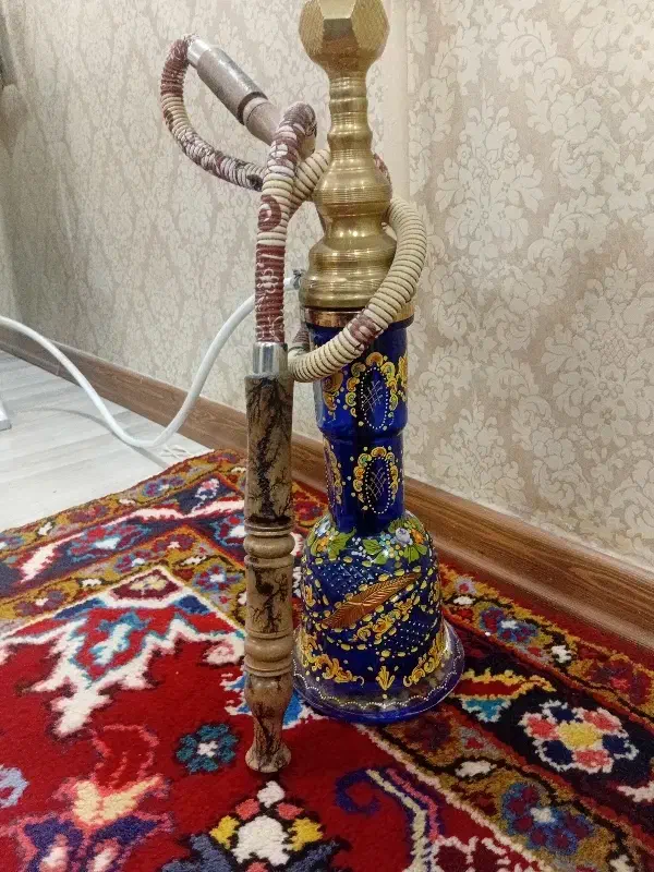 قلیون برنجی  زیبا|کلکسیون و سرگرمی|باسمنج, |دیوار