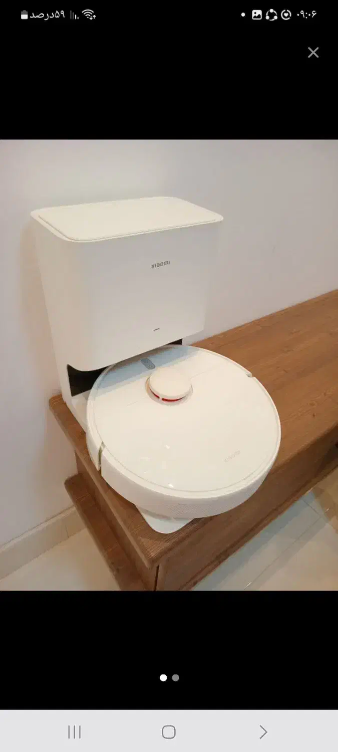 جارو رباتیک شیاموی x10 کاملا سالم و در حد نو|جاروبرقی، جارو شارژی، بخارشو|گرگان, |دیوار