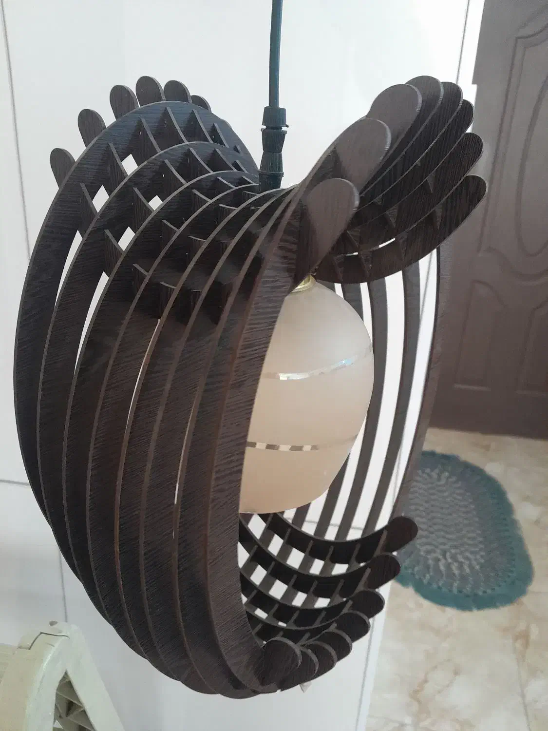 لوستر‌چوبی|لوستر و چراغ آویز|کرج, خلج آباد|دیوار