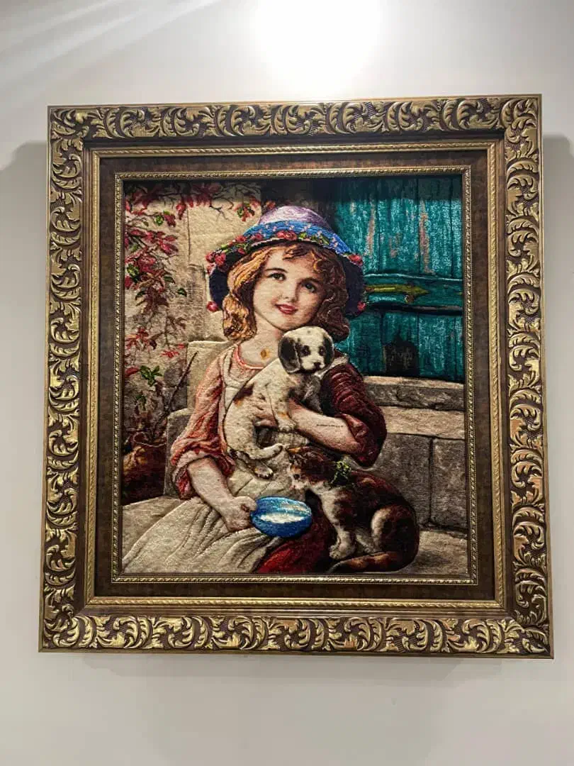 تابلو فرش دستباف|تابلو فرش|بندر انزلی, شالیور|دیوار