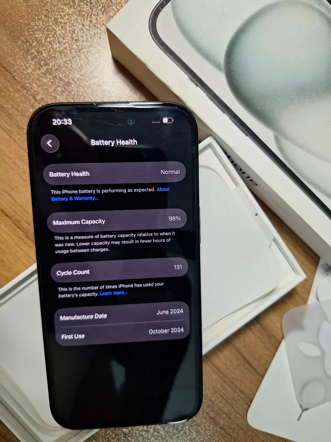 آیفون ۱۵ نرمال ۱۲۸|موبایل|تهران, شمشیری|دیوار