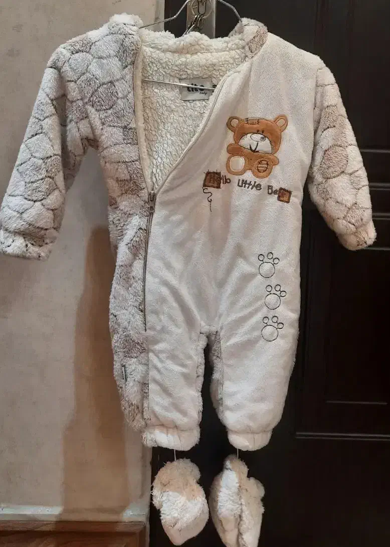 کاپشن سرهمی داخل خز دار نوزادی|کفش و لباس بچه|رشت, پیرسرا|دیوار