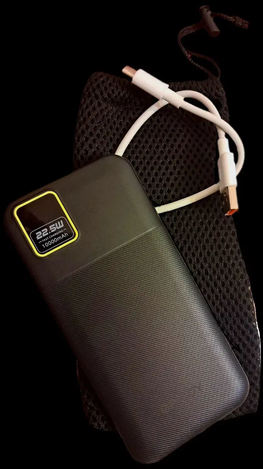 پاور بانک 10000 رنگ مشکی|لوازم جانبی موبایل و تبلت|مراغه, |دیوار