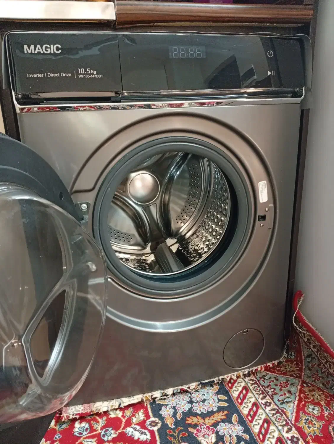 لباسشویی مجیک ۱۰ گیلو نیم|ماشین لباسشویی و خشککن لباس|برخوار, |دیوار