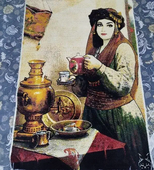 تابلو فرش|تابلو فرش|تربت‌حیدریه, باغ ملی|دیوار