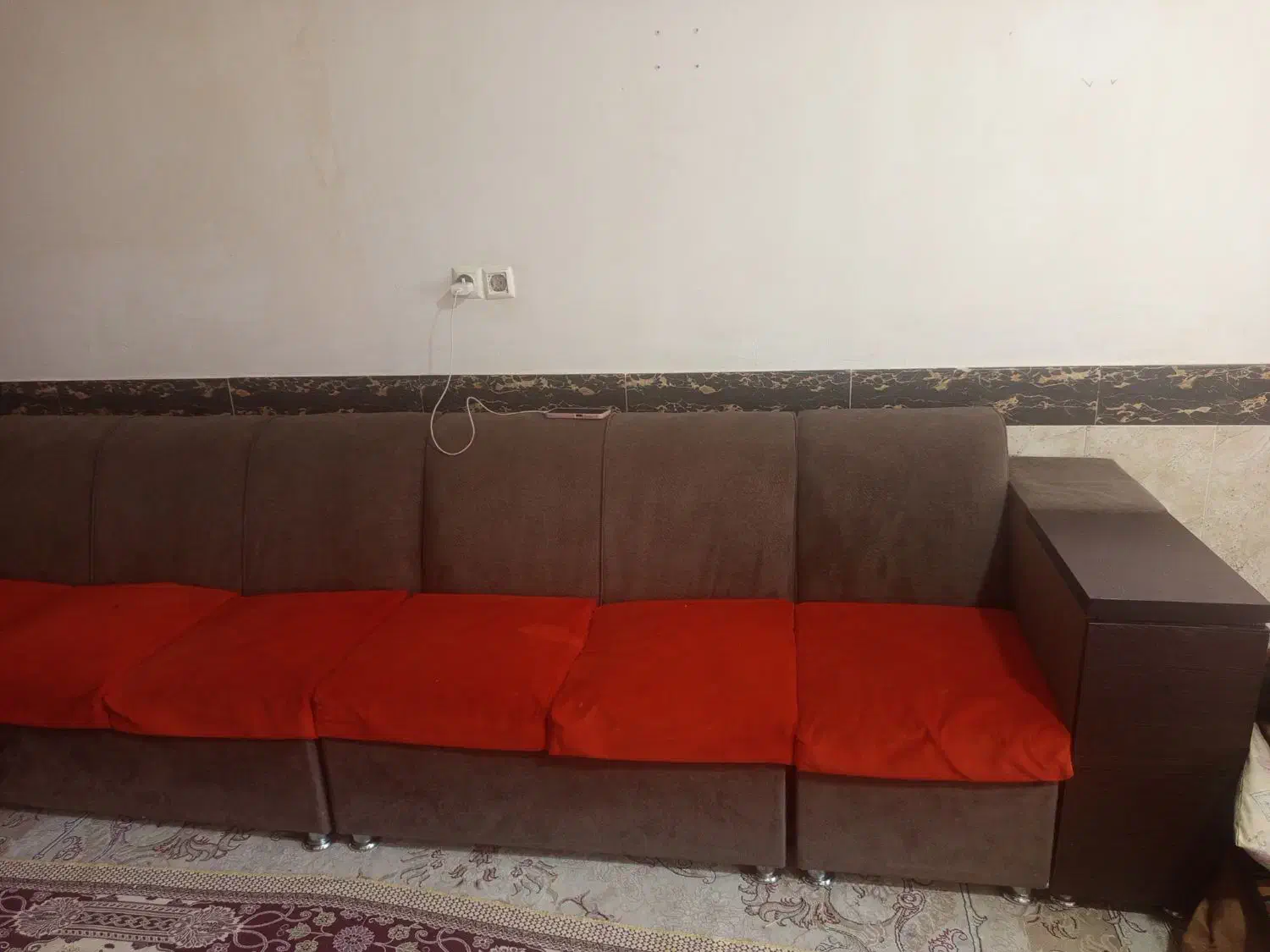 مبل ۷نفره|مبلمان خانگی و میز عسلی|تربت جام, معدآباد|دیوار