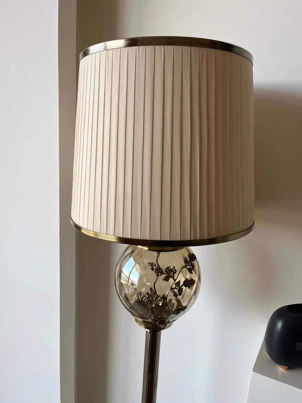 فروش یک جفت آباژورجدیدویک ساعت دکدراتیو|چراغ خواب و آباژور|لواسان, |دیوار