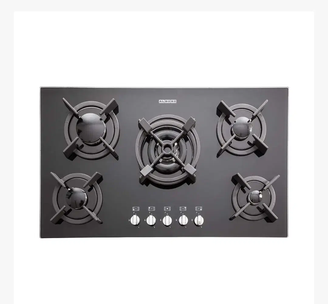 گاز صفحه ای شیشه ای استیل البرز|اجاق گاز و لوازم برقی پختوپز|گرگان, |دیوار