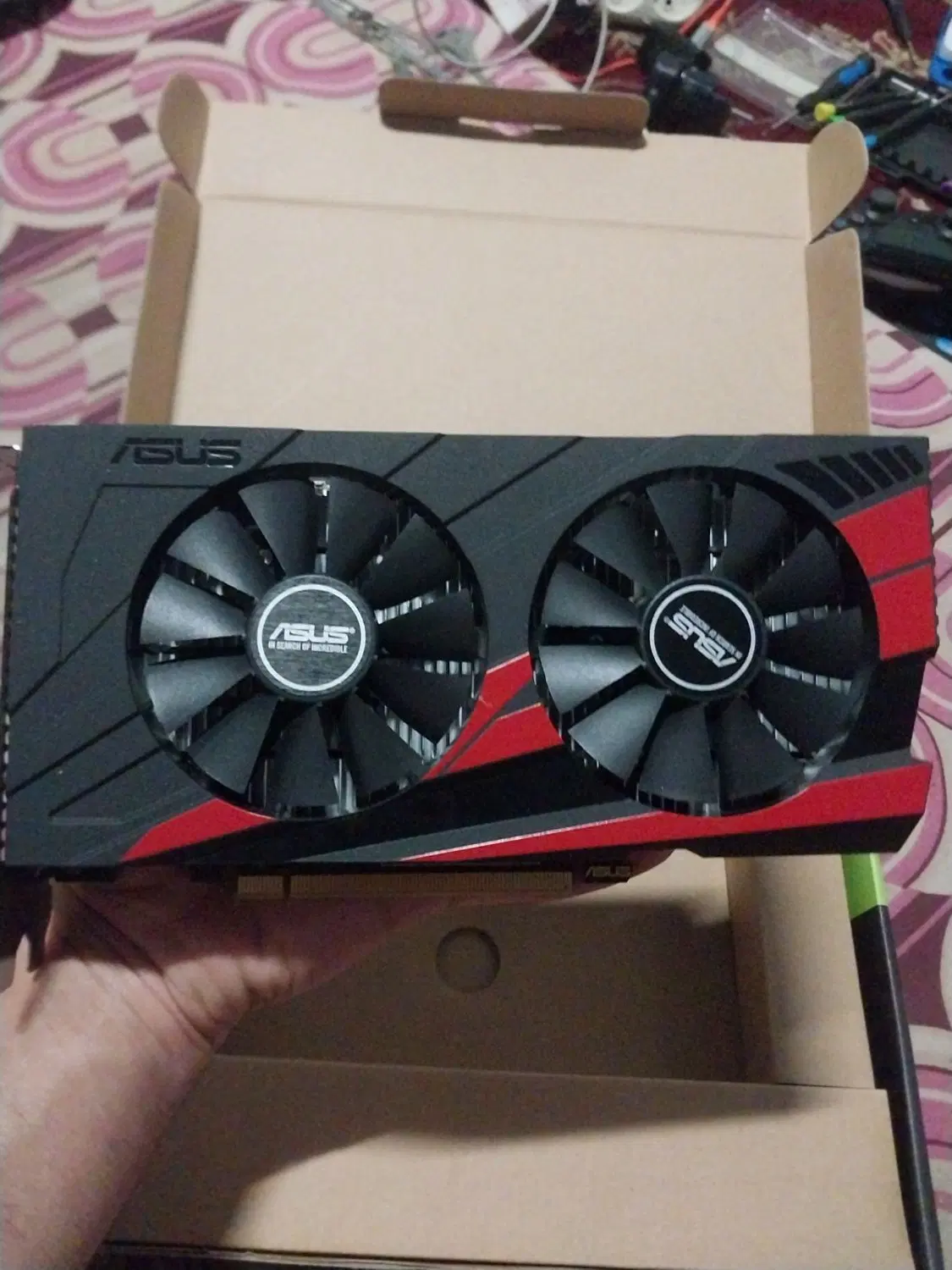 gtx 1050 2gb dual fan Asus|قطعات و لوازم جانبی رایانه|قدس, شهر‌قدس|دیوار