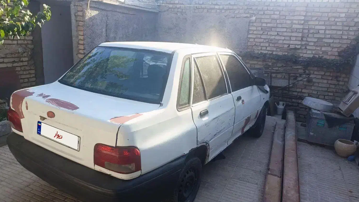 پراید مدل78سفید|خودرو سواری و وانت|فسا, |دیوار