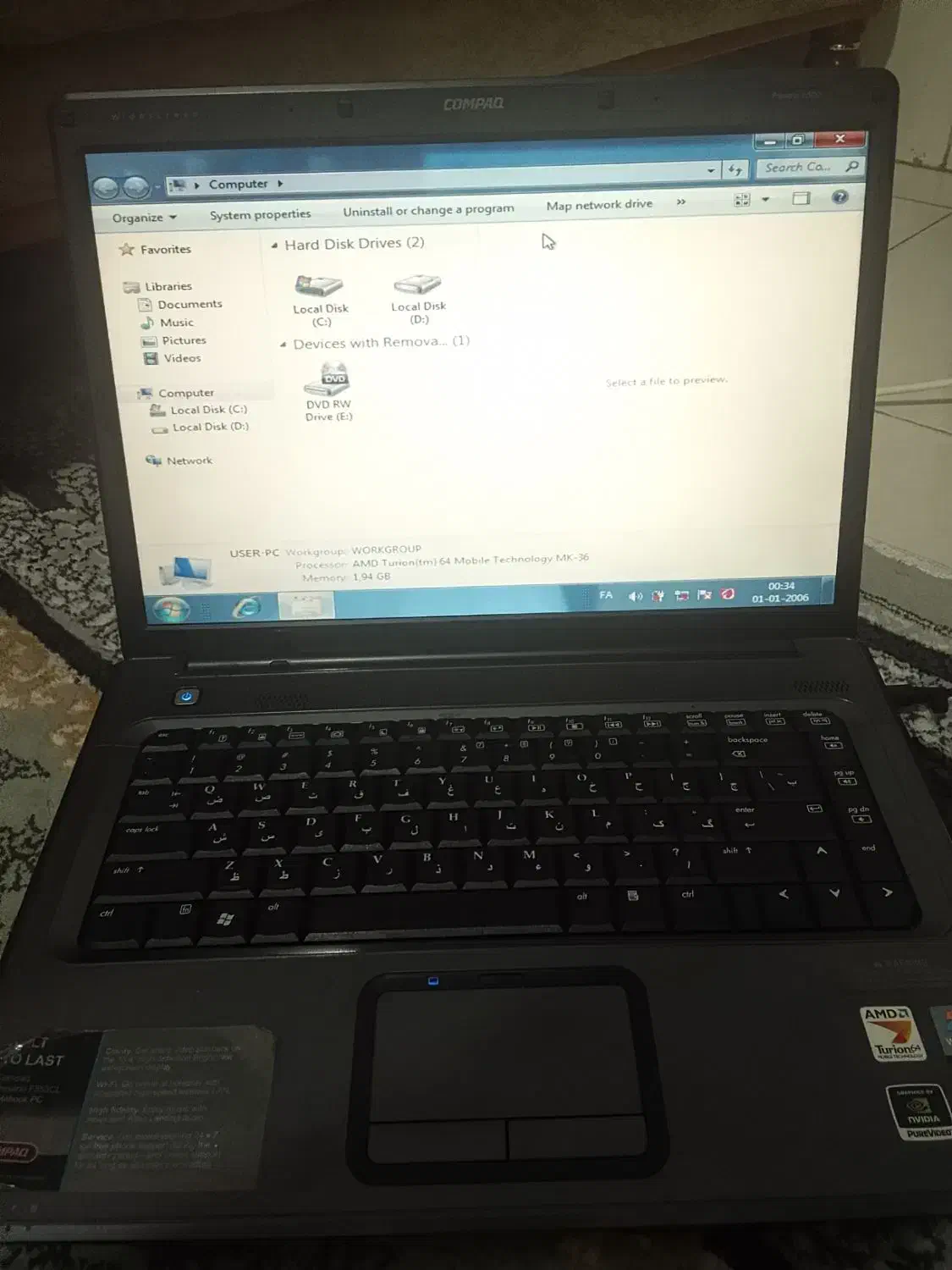 لپتاپ دانشجویی|رایانه همراه|پاکدشت, پاکدشت (مامازند)|دیوار