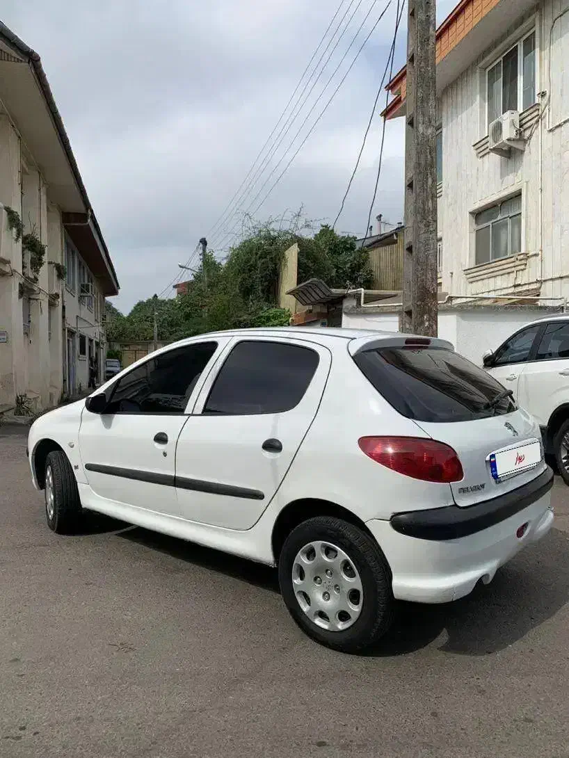 ماشین پژو ۲۰۶ تیپ ۲|خودرو سواری و وانت|لاهیجان, خمیر کلایه|دیوار