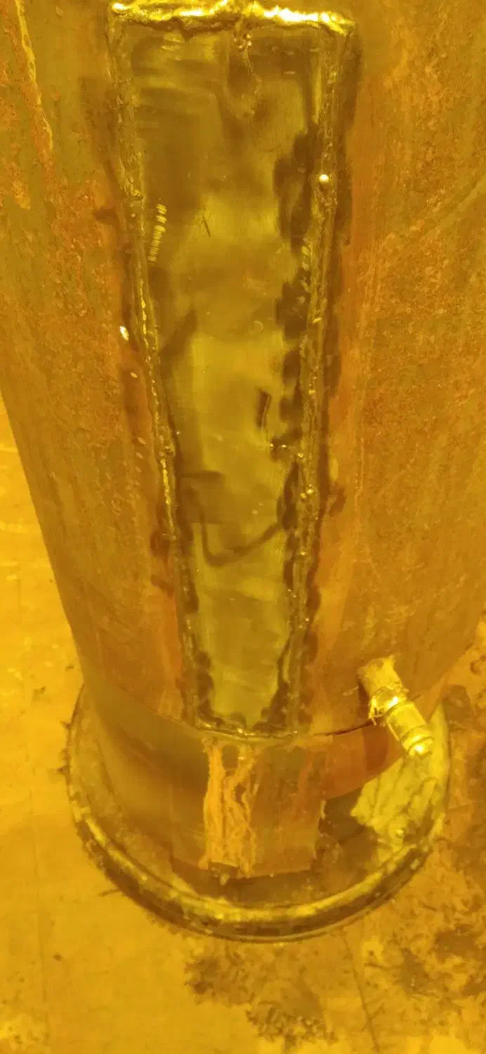 جوشکاری ورقکاری تعویض کف آبگرمکن مخزنی|آبگرمکن، پکیج، شوفاژ|دوگنبدان, |دیوار