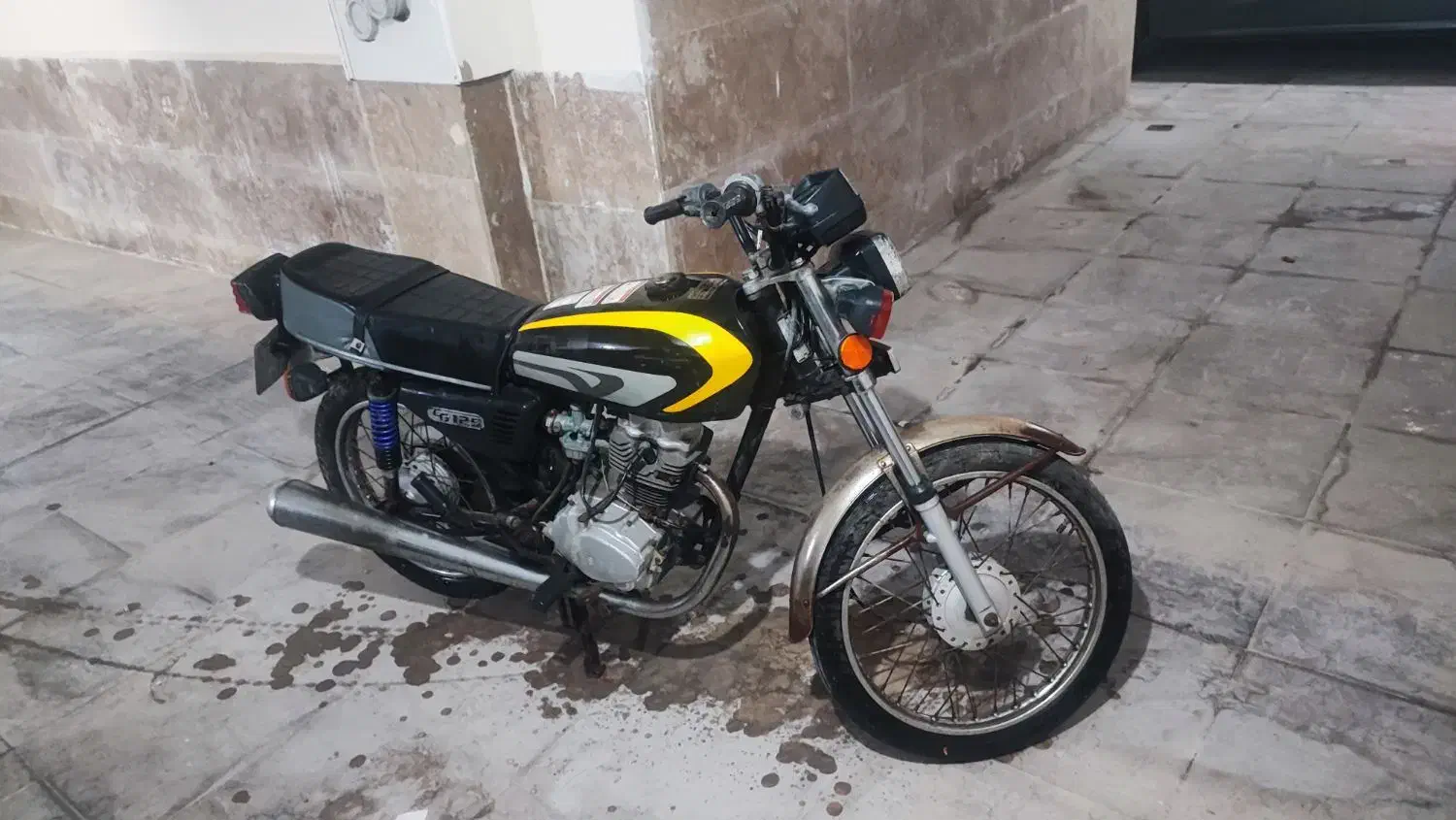 موتور ۱۲۵ مدل ۹۰|موتورسیکلت|بندر دیر, |دیوار