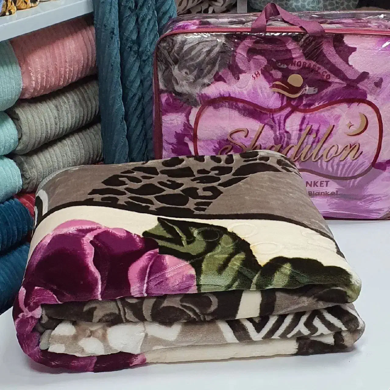 ارسال مستقیم پتو شادیلون ازتولیدی|رختخواب، بالش، پتو|کرمان, |دیوار