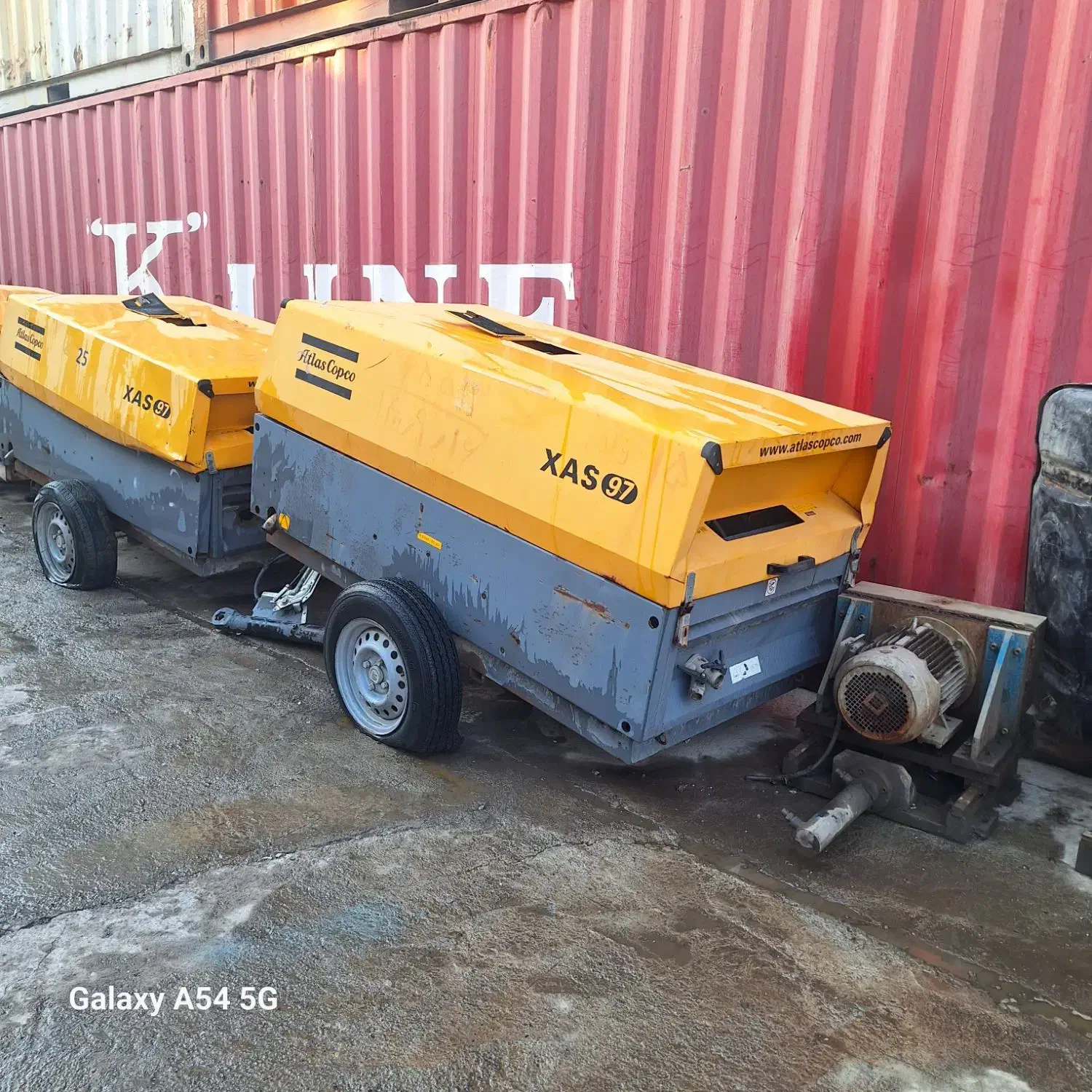 کمپرسور برقی و اطلس|ماشینآلات صنعتی|قیامدشت - خاورشهر, |دیوار